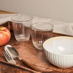 Vaso de cristal Stripy 31cl^Casa Viva Discount