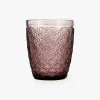 Vaso de vidrio rosa Marua 29cl^Casa Viva Online