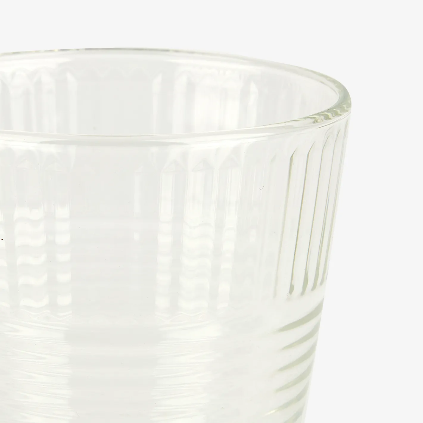 Vaso de vidrio transparente Zama 31cl Ø9x10cm^Casa Viva Hot