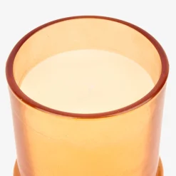 Vela aromática en vaso de cristal Golden vanilla Durcal Ø10x13cm^Casa Viva