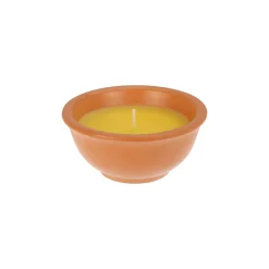 Vela de citronela con cuenco de cerámica Duna Ø11x5cm^Casa Viva Discount