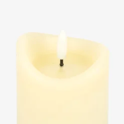 Vela decorativa LED beige Ø7x15cm^Casa Viva Hot