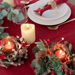 Vela decorativa LED beige Ø7x10cm^Casa Viva Sale