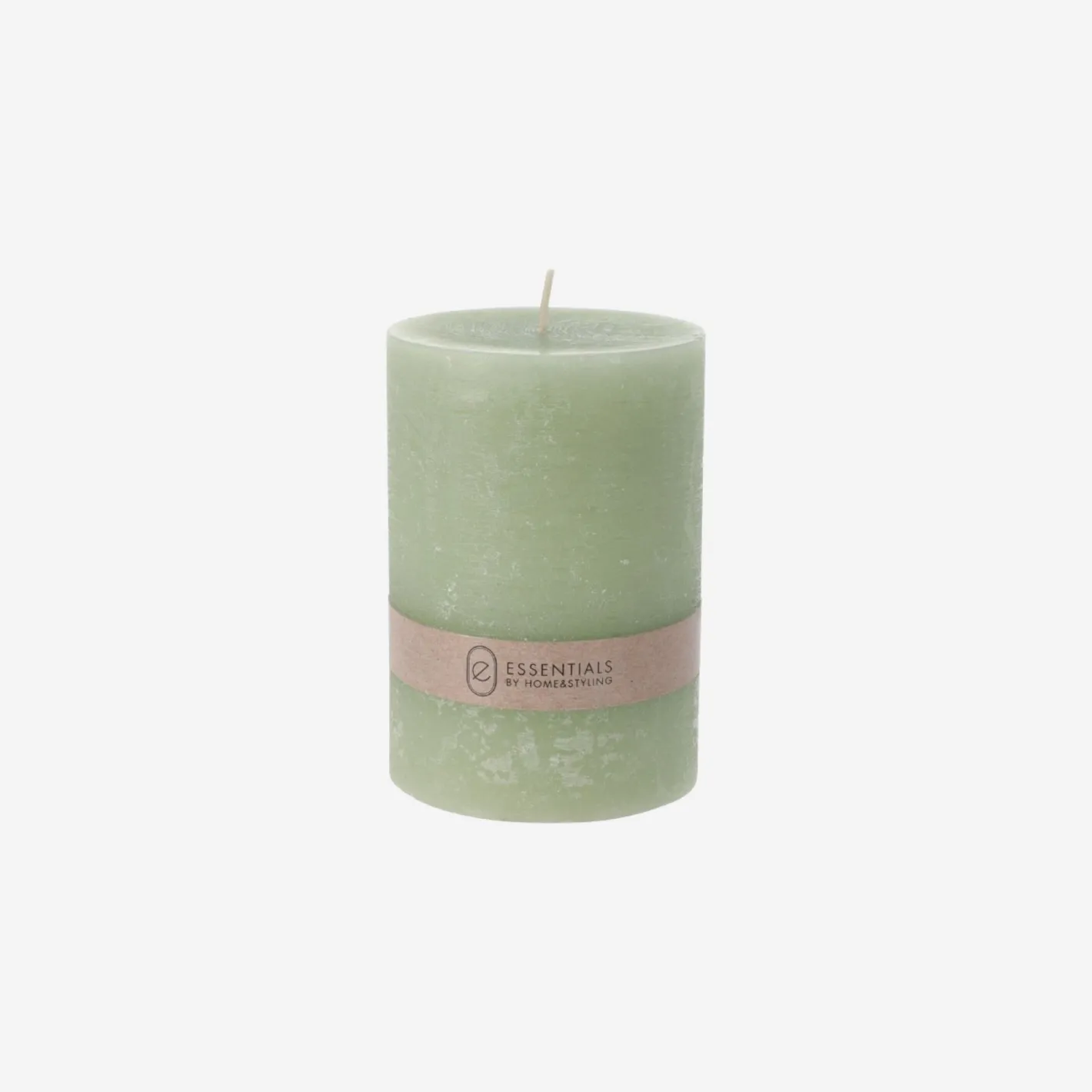 Vela decorativa verde agua Kanea Ø7x10cm^Casa Viva Clearance