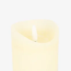 Vela LED crema 7x15cm^Casa Viva Hot