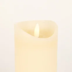 Vela LED crema 7x15cm^Casa Viva Hot